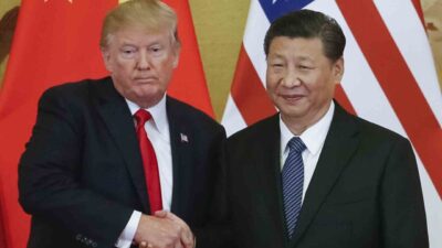 ABD Başkanı Donald Trump, Çin Devlet Başkanı Xi Jinping ile