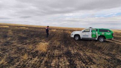 Yozgat'ta gerçekleşen yangınların ardından Jandarma ekipleri, Sorgun ve Sarıkaya'daki buğday