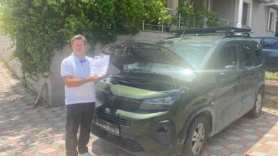 Burak Kaldırımcı, Ankara'da aldığı Peugeot marka aracı yoğun mazot kokusu