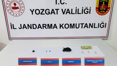 Yozgat’ta Uyuşturucu Operasyonu: Üzerinden 3 Farklı Madde Çıktı
