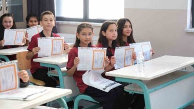 Yozgat ilinde 68 bin 326 öğrenci, karnelerini alarak yaz tatiline