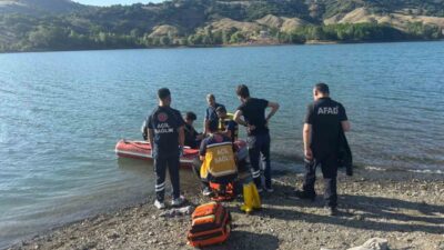 Yozgat'ta A.Ç. ve yeğeni M.A.G.'nin baraja serinlemek için girdiği olayda