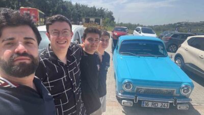 Mudanya Üniversitesi Otomotiv Teknolojisi Programı öğrencisi Berk Korkmaz ve kuzeni