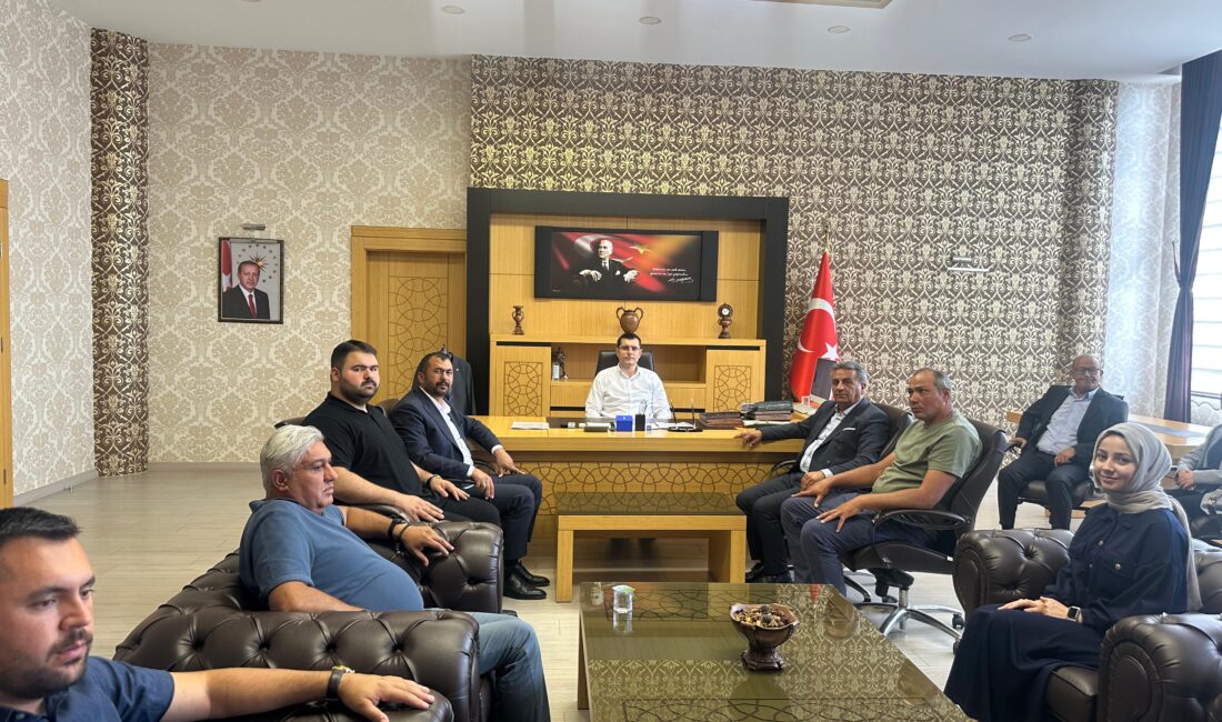 AK Parti Yerköy İlçe Teşkilatından Kaymakam Mehmet Halis Aydın’a Hayırlı Olsun Ziyareti