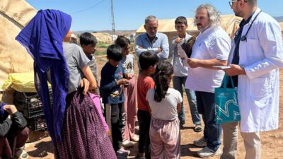 Çiçekdağı Toplum Sağlığı Merkezi personelleri, ilçeye bağlı Gölcük ve Köseli
