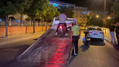 Yerköy İlçe Emniyet Müdürlüğü’ne bağlı Trafik Denetleme Büro Amirliği ekipleri