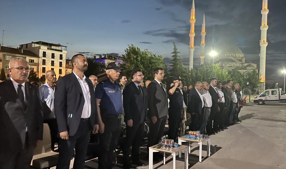 15 Temmuz Demokrasi ve Millî Birlik Günü kapsamında Yozgat’ta anma