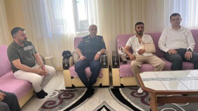 Kaymakam Mehmet Halis Aydın’dan Gazimize Anlamlı Ziyaret Yerköy Kaymakamı Mehmet