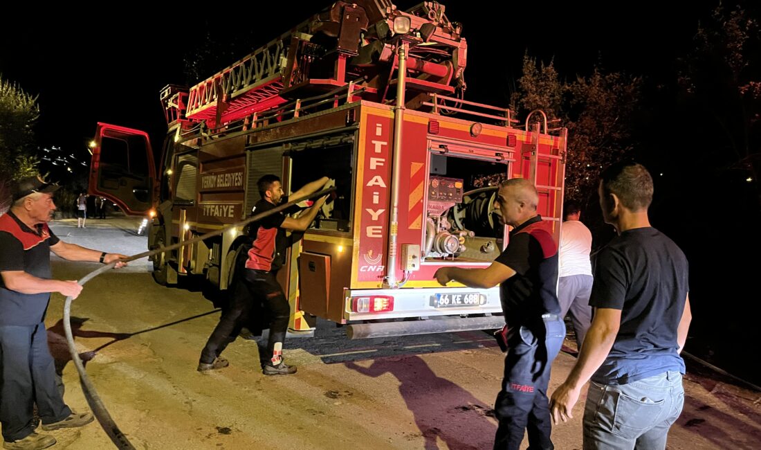 Yozgat’ın Yerköy ilçesi Gençoğlu Mahallesi’nde, Şehitlik yolu üzerinde bulunan ağaçlık