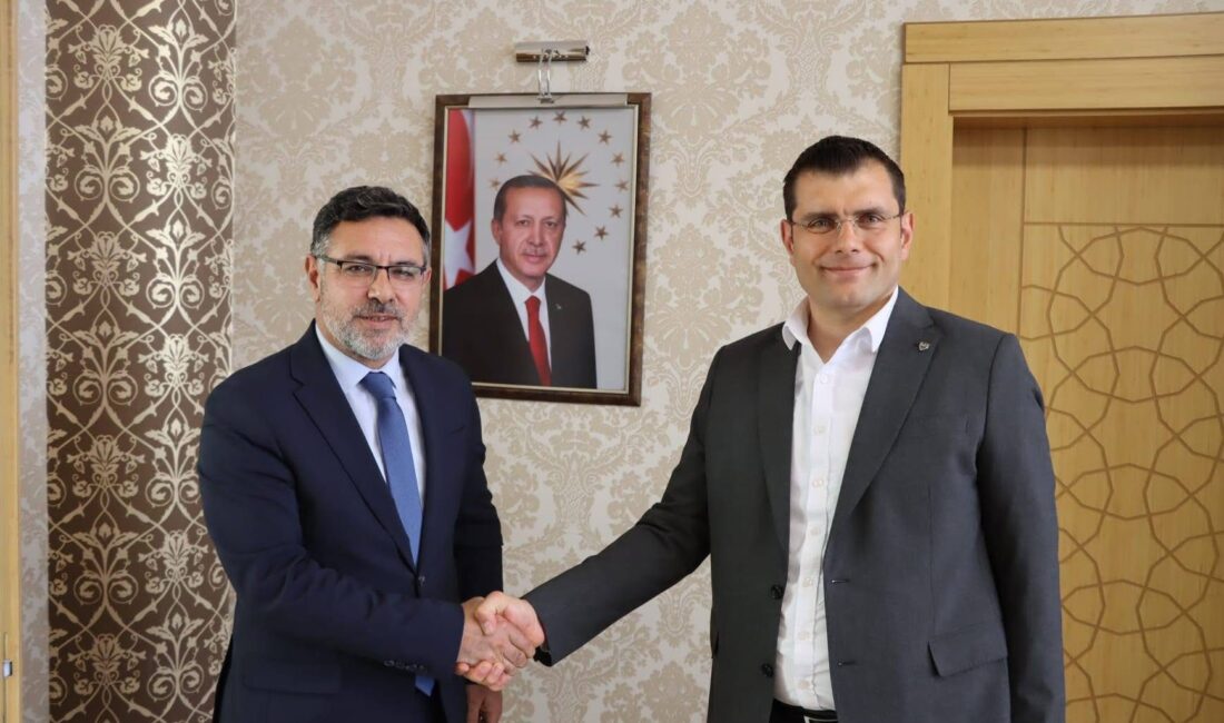 Başkan Arslan’dan Kaymakam Aydın’a