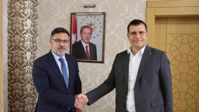 Başkan Arslan’dan Kaymakam Aydın’a Hayırlı Olsun Ziyareti Yerköy Belediye Başkanı
