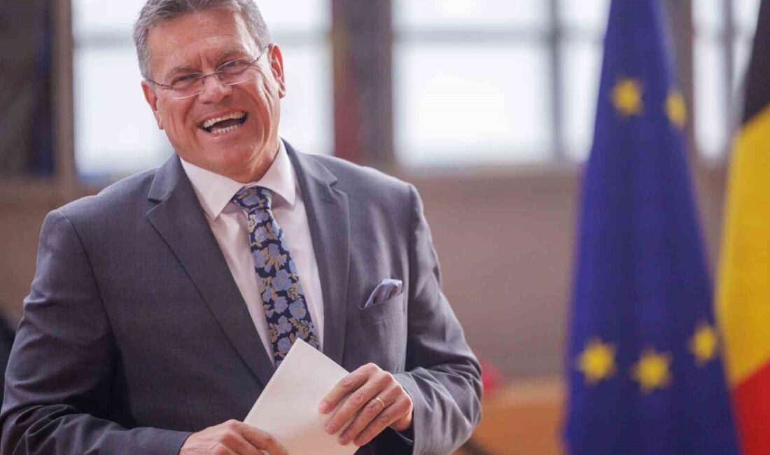 AB Komisyonu Ticaretten Sorumlu Üyesi Maros Sefcovic, ABD ile vergi