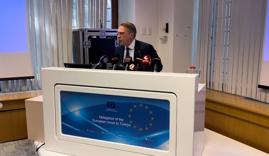 AB Türkiye Delegasyonu Başkanı Büyükelçi Thomas Hans Ossowski, Türkiye'nin AB'ye