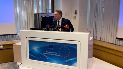 AB Türkiye Delegasyonu Başkanı Büyükelçi Thomas Hans Ossowski, Türkiye'nin AB'ye