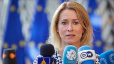 AB Dış İlişkiler ve Güvenlik Politikaları Yüksek Temsilcisi Kaja Kallas,