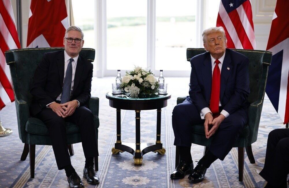 Donald Trump, İngiltere Başbakanı Keir Starmer ile İskoçya'da görüşerek Gazze'deki