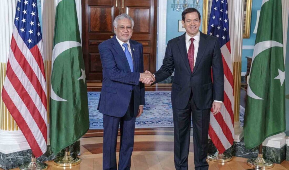 ABD Dışişleri Bakanı Marco Rubio, Pakistanlı mevkidaşıyla Washington'da bir araya