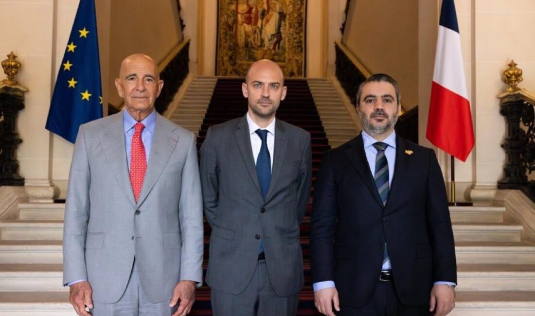 ABD’nin Suriye Özel Temsilcisi Thomas Barrack, Fransa ve Suriye temsilcileriyle