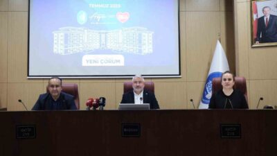 Çorum Belediyesi, Aile Yaşam Merkezi Projesi için Başkan Halil İbrahim
