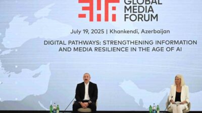 Azerbaycan Cumhurbaşkanı Aliyev, Şuşa Global Medya Forumu'nda, Ermenistan Anayasası'nın değiştirilmesi