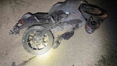 Ankara'da motosiklet ile çekici kamyonunun kafa kafaya çarpışması sonucu B.A.