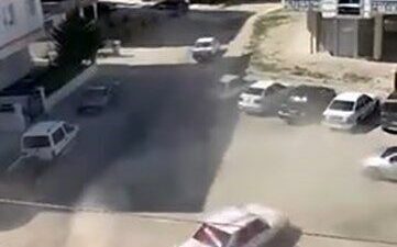 Sokak ortasında drift yapan sürücü Sincan ilçesinde kargaşaya neden oldu.