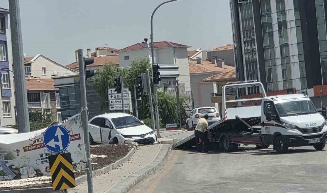 Ankara’da kaza: 3 yaralı Sincan'da meydana gelen trafik