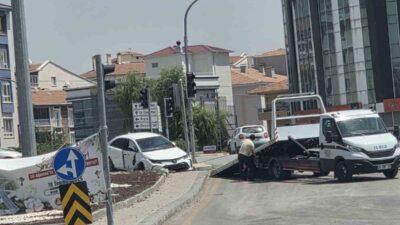 Sincan'da meydana gelen trafik kazasında, Ayaş Ankara Yolu Bulvarı Fatih