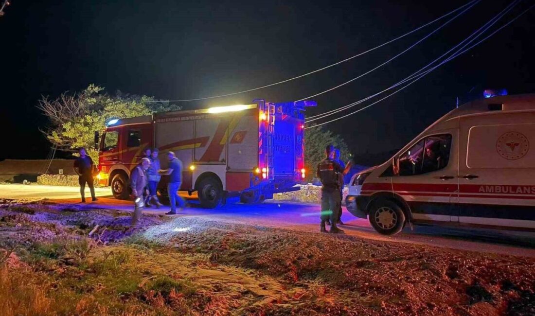 Ankara’da tır elektrik tellerine takıldı, trafo patladı Ankara'nın Haymana ilçesinde tırın