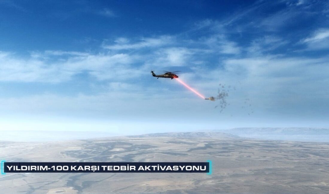ASELSAN YILDIRIM-100 harp başlıklı gerçek füzelerin kullanıldığı testleri başarıyla tamamladı ASELSAN'ın geliştirdiği YILDIRIM-100 DIRCM
