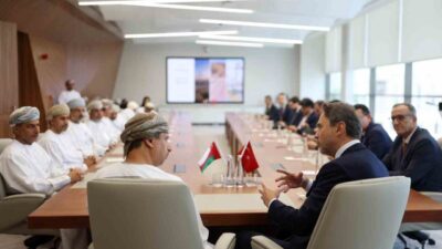 Bakan Alparslan Bayraktar, Umman Enerji ve Madenler Bakanı Salim Nasser