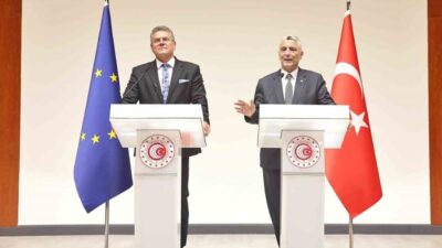 Bakan Ömer Bolat, AB-Türkiye Yüksek Düzeyli Ticaret Diyaloğu'nda AB ile