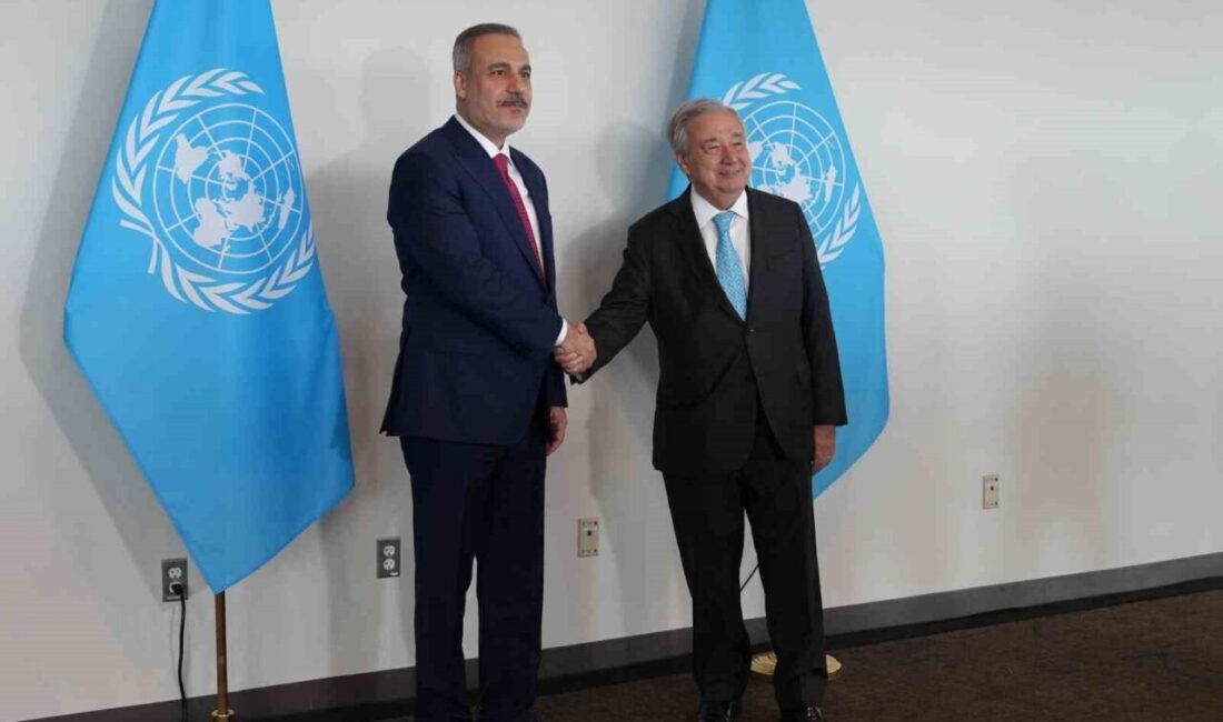 Dışişleri Bakanı Hakan Fidan, BM Genel Sekreteri Antonio Guterres'in ev