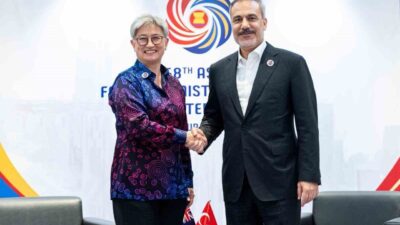 Dışişleri Bakanı Hakan Fidan, Malezya'nın başkenti Kuala Lumpur'da Avustralya Dışişleri