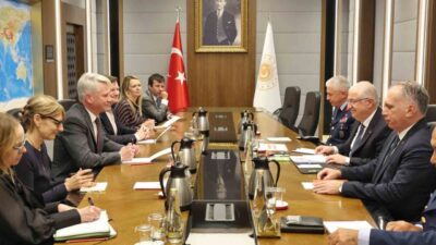 Milli Savunma Bakanı Yaşar Güler, BAE Systems Genel Müdürü Charles