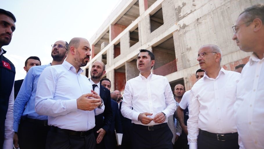 Çevre, Şehircilik ve İklim Değişikliği Bakanı Murat Kurum, Malatya'da inşaat