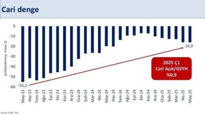 Hazine ve Maliye Bakanı Mehmet Şimşek, cari açığı milli gelire