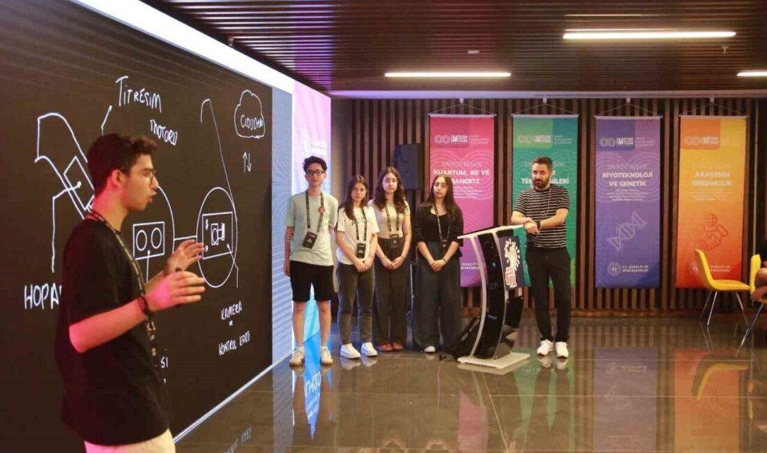 Gençlik ve Spor Bakanlığı tarafından düzenlenen 'Limitless Makers' programı, geleceğin