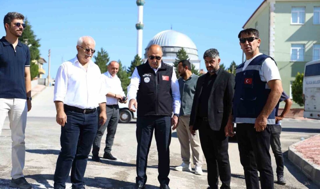 Başkan Arslan: “Alaca’da kilittaşı ve asfaltsız yol kalmayacak” Alaca Belediye Başkanı Şerif