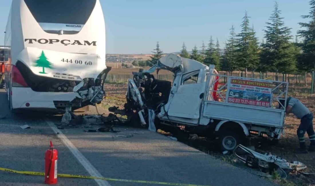 Ankara'da Elmadağ ilçesinde meydana gelen üç kazada aralarında bir polis