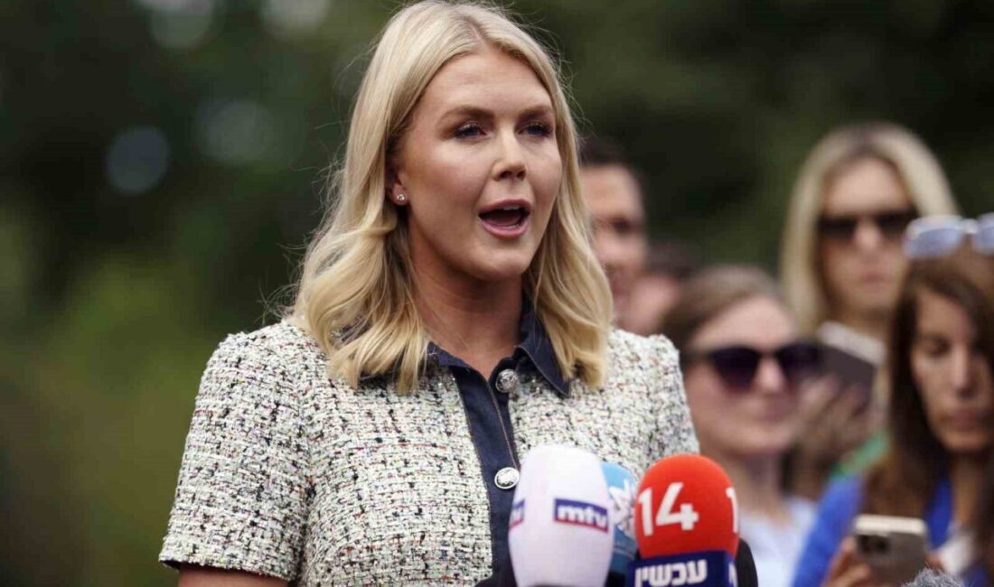 Beyaz Saray Sözcüsü Karoline Leavitt, ABD Başkanı Donald Trump'ın İsrail'in