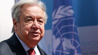 BM Genel Sekreteri Antonio Guterres, İsrail'in Gazze'de sivillere yönelik katliamlarını