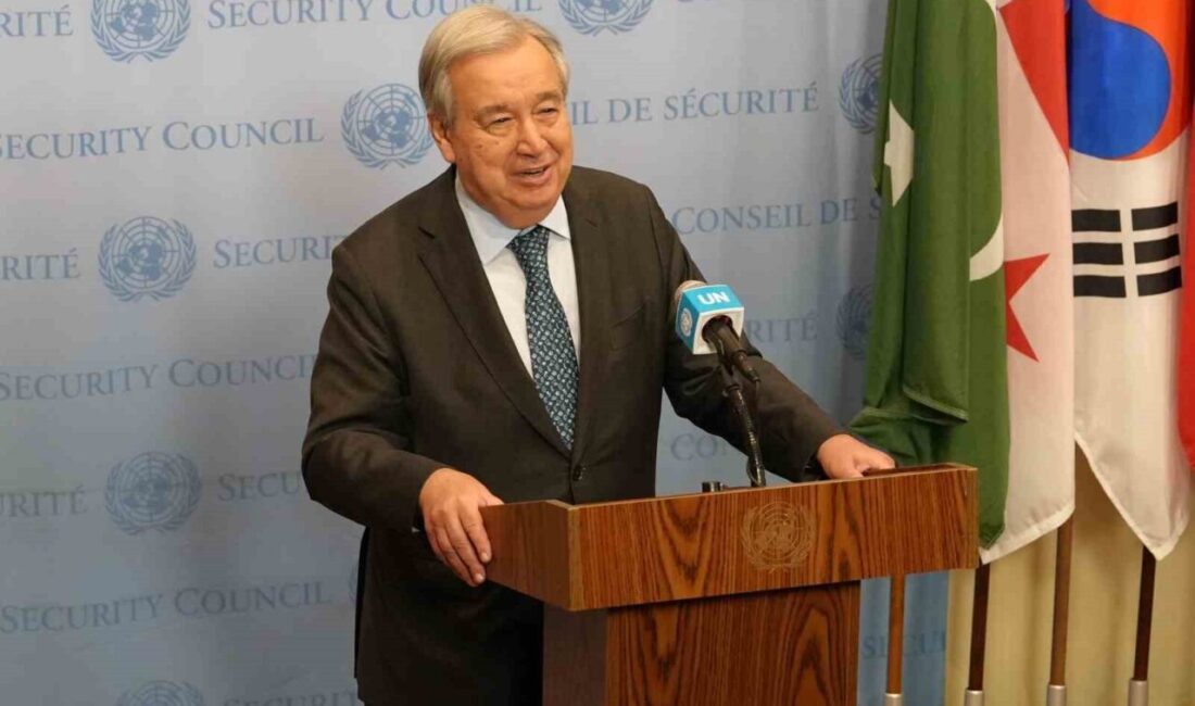 Birleşmiş Milletler Genel Sekreteri Guterres, Kıbrıs'ta yapılan görüşmeler sonucunda somut