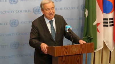 Birleşmiş Milletler Genel Sekreteri Guterres, Kıbrıs'ta yapılan görüşmeler sonucunda somut
