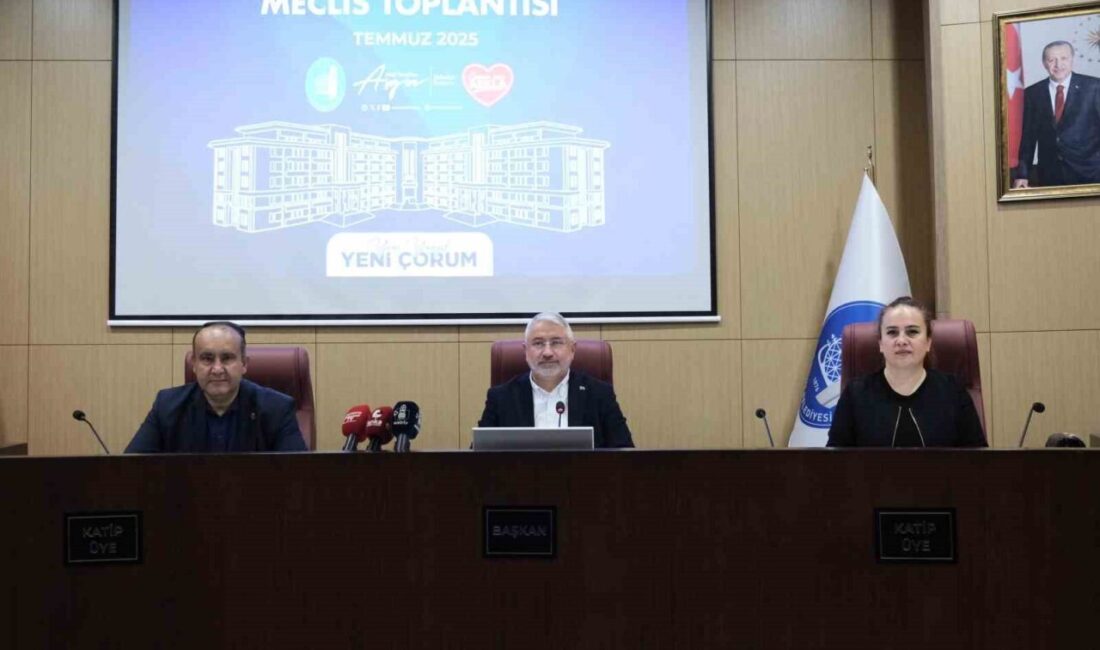 Çorum Belediyesi’ne araç ve iş makinesi filosu için 15 milyon TL’lik destek Çorum Belediyesi, Çevre, Şehircilik