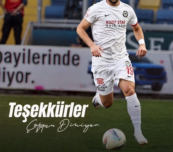 Çorum FK, futbolcusu Coşkun Diniyev ile sözleşmesini karşılıklı anlaşma ile