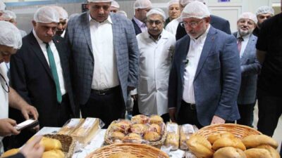 Çorum Belediyesi, Halk Ekmek Fabrikası'nda gerçekleştirdiği yatırım ile günlük ekmek