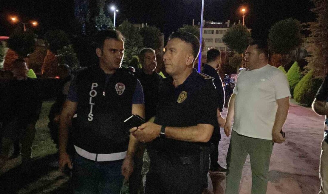 Çorum'da gerçekleştirilen "Huzur" uygulamasında Asayiş ve Trafik ekipleri, sürücüleri ve