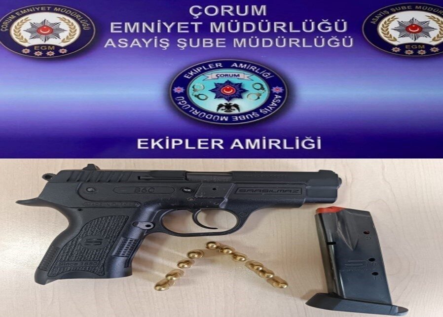 Çorum’da aranan 5 kişi yakalandı Çorum'da polis ekiplerinin yaptığı