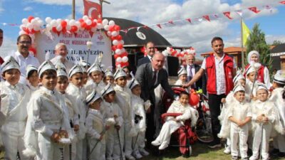 Çorum'da Sultan Bayezid Vakfı'nın başlattığı geleneğe uygun şekilde 30 çocuk
